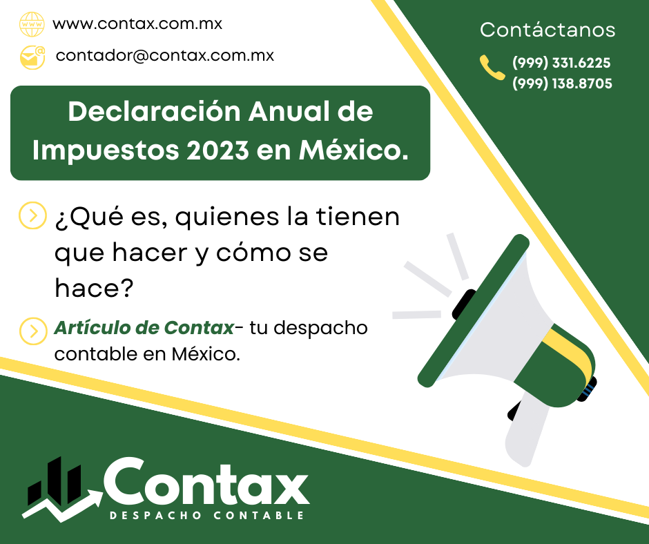 Declaración Anual de Impuestos 2023: ¿Qué es, quienes la tienen que hacer y cómo se hace?